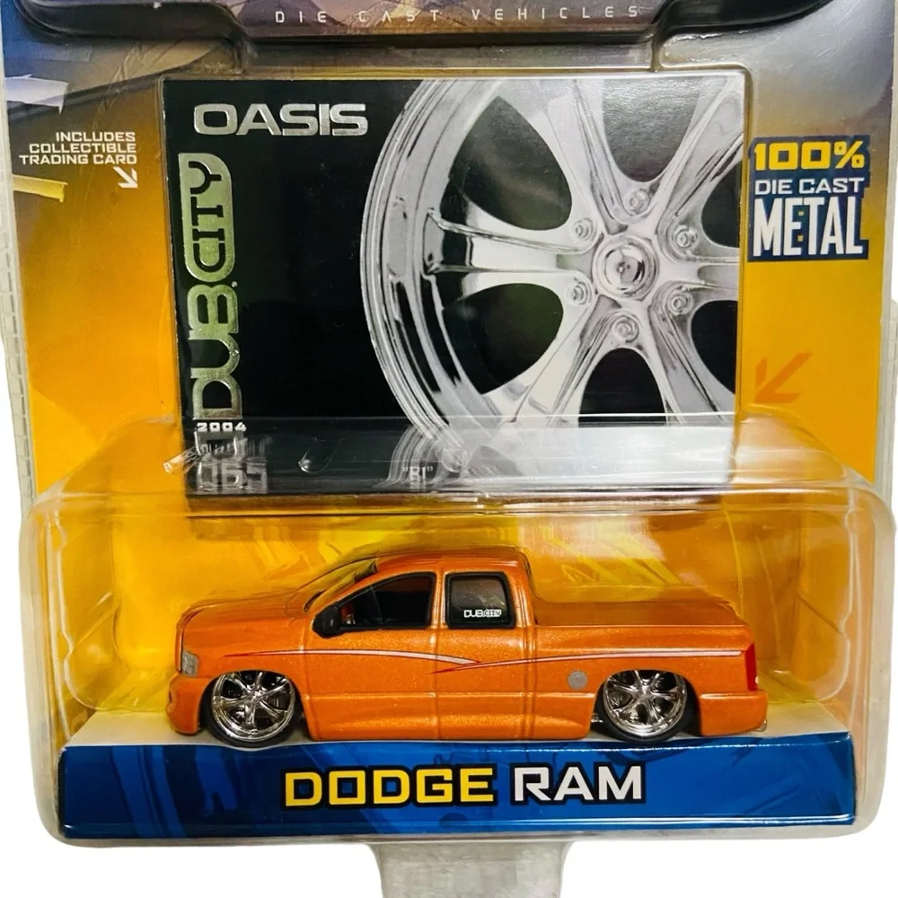 Dub City Dodge Ram 1:64 Jada Toys Orange